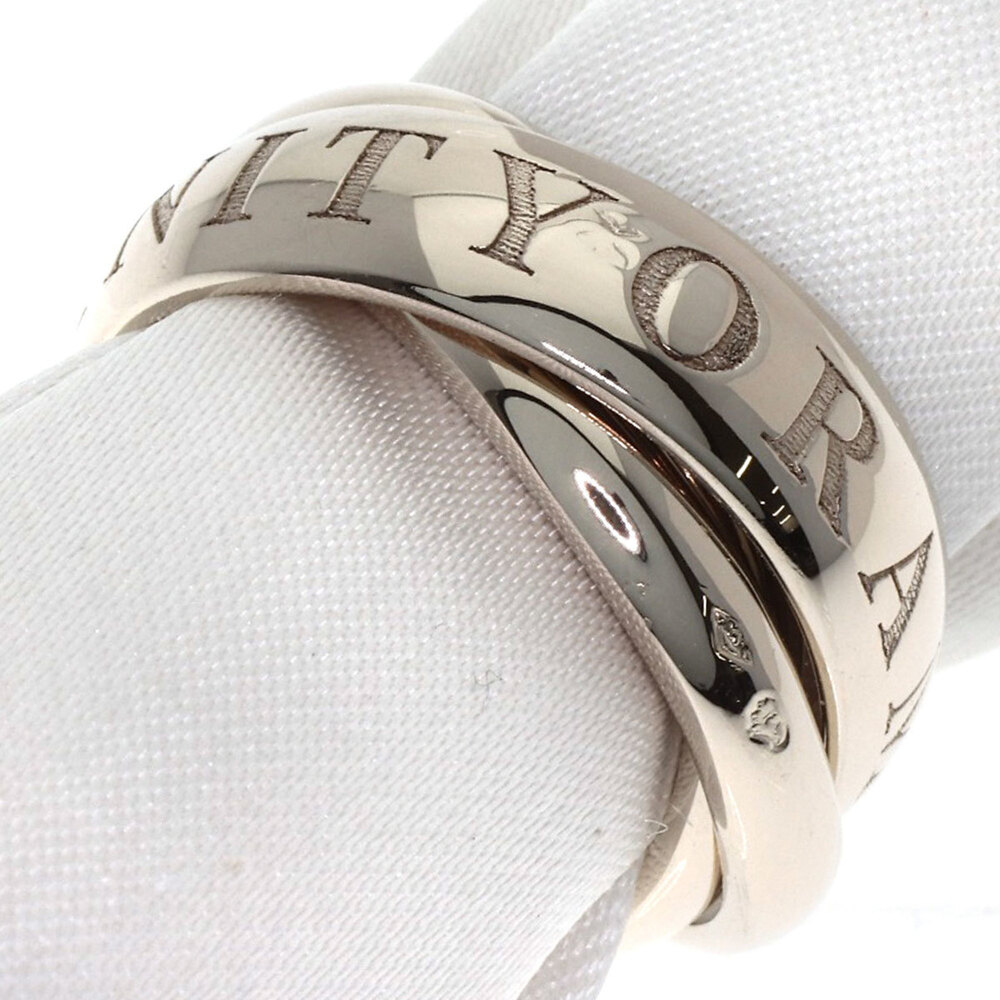 CARTIER Authentic 18k Silver Trinity Ring #47